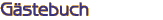 Gästebuch